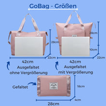 Lade das Bild in den Galerie-Viewer, GoBag - Die faltbare Reisetasche GoFlix 
