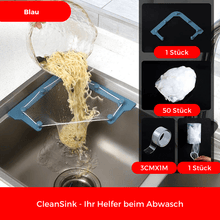 Lade das Bild in den Galerie-Viewer, CleanSink - Der Filter für den Abwasch ohne Sorgen GoFlix Blau 
