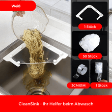 Lade das Bild in den Galerie-Viewer, CleanSink - Der Filter für den Abwasch ohne Sorgen GoFlix Weiß 
