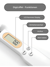 Lade das Bild in den Galerie-Viewer, DigiLöffel - Der Löffel mit integrierter Wage GoFlix 
