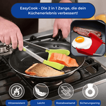 Lade das Bild in den Galerie-Viewer, EasyCook - Die 2 in 1 Küchenspachtel &amp; Zange GoFlix 
