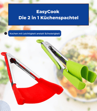 Lade das Bild in den Galerie-Viewer, EasyCook - Die 2 in 1 Küchenspachtel &amp; Zange GoFlix 
