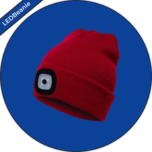 Lade das Bild in den Galerie-Viewer, LEDBeanie - Der Beanie mit integriertem Licht GoFlix 
