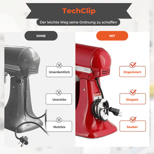 TechClip - Die Lösung gegen den 